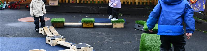 Main image for Outdoor Learning Activities for Rainy Day Play! blog post